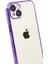 Apple iPhone 15 Lensli Silikon - Mor 3