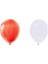 Kıka 100 Kırmızı - 100 Beyaz Balon (200 Adet ) 1