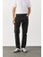 Richard Slim Fit 5 Cep Parça Boya Pantolon-Siyah 4