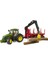 Bruder John Deere 7r 350 Traktör& Kütük Taşıyan Römork BR03154 1