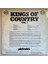 Kings Of Country, Vol. 1 Lp Plak (Orijinal 1974 Dönem Ingiltere Baskı Plak) 2