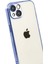 Apple iPhone 15 Lensli Silikon - Açık Mavi 3