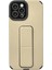 iPhone 12 Pro Max Kılıf Mega Standlı Silikon - Gold 1