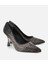 01AYH314780A100 KADIN Siyah Taşlı Ince Topuklu Stiletto 2