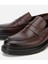 02AYH311980A480 ERKEK Deri Kahverengi Yumuşak Dokulu Klasik Loafer 3