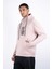 Erkek Regular Fit Kesim Detaylı Kapüşonlu Siyah Sweatshirt 4