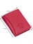 Hakiki Deri Unisex Kartlık - Kırmızı 1
