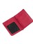 Hakiki Deri Unisex Kartlık - Kırmızı 3