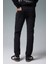 Edward Black Slim Straight Jean Pantolon-Black 4
