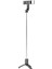 Premium Tek Işıklı Selfie Tripod(Pro Vlogger Set)Tripod + Selfie Çubuk + Uzun Ayak,dimmelı Led(Siyah 5