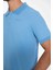 Teal Polo Yaka Erkek Tişört Mavi 7