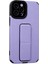 iPhone 12 Pro Max Kılıf Mega Standlı Silikon - Lila 2