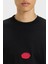 Logolu Pamuklu Relaxed Fit Bisiklet Yaka T Shirt Erkek T Shirt 50546716 001 4