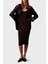 Fitilli Pamuklu Slim Fit Yuvarlak Yaka Midi Elbise LV047D301GUB1 Bayan Elbise LV047D301G Ub1 2