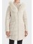 Nev Oxana Regular Fit Fermuarlıı Kapüşonlu Şişme Mont W4BL61WGLZ0 Bayan Mont W4BL61 Wglz0 G9L9 1