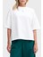 Logolu Pamuklu Oversize Bisiklet Yaka T Shirt LV047D204GYAA Bayan T Shirt LV047D204G Yaa 1