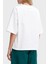 Logolu Pamuklu Oversize Bisiklet Yaka T Shirt LV047D204GYAA Bayan T Shirt LV047D204G Yaa 3