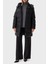 Imma Kapitoneli Regular Fit Çıkarılabilir Kapüşonlu Su Itici Mont W5BL44W2912 Bayan Mont W5BL44 W2912 Jblk 2