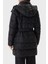 Imma Kapitoneli Regular Fit Çıkarılabilir Kapüşonlu Su Itici Mont W5BL44W2912 Bayan Mont W5BL44 W2912 Jblk 3