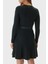 Ls Cn Flare Fit Bisiklet Yaka Kemer Detaylı Mini Triko Elbise W5BK68Z2YJ2 Bayan Elbise W5BK68 Z2YJ2 G8H6 3