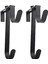 2pcs Metal Ayarlanabilir Genişlik Skimmer Havuz Pole Askı Çift Hook Bahçe Çit Aksesuarları Için Açık Hortum Hortum (Yurt Dışından) 1