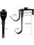 2pcs Metal Ayarlanabilir Genişlik Skimmer Havuz Pole Askı Çift Hook Bahçe Çit Aksesuarları Için Açık Hortum Hortum (Yurt Dışından) 2