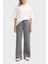 Logolu Pamuklu Oversize Bisiklet Yaka T Shirt LV047D204GWFI Bayan T Shirt LV047D204G Wfı 2