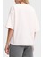 Logolu Pamuklu Oversize Bisiklet Yaka T Shirt LV047D204GWFI Bayan T Shirt LV047D204G Wfı 3