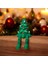 Ceresshop Yılbaşı Temalı Oturan Çam Ağacı Biblo - Yeşil 6
