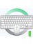 Kablosuz Bluetooth Bağlantılı Taşınabilir Pilli Tablet iPad Pc Tablet Bilgisayar Klavye Mouse Set 3
