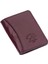 Hakiki Deri Unisex Kartlık - Bordo 2