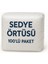 Lastikli Sedye Örtüsü 240X80CM 12GR Kumaş 100'LÜ Paket Klinik, Muayenehane, Güzellik Merkezi, Hastane ve Laboratuvarlarda Idealdir. 1