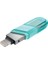 SDIX90N-128G-GN6NJ 128GB Apple iXpand Type A + Lightning Mint Color Flash Bellek 3