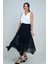 Kadın Yanları Kısa Astarlı Uzun Tül Etek 1