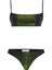 Lurex Yeşil Straplez Bikini 1