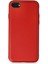 iPhone 7 Kılıf Coco Deri Silikon Kapak - Kırmızı 1