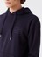 Xsıde Lacivert Uzun Kollu Baskılı Erkek Kalın Hoodie 4