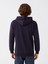 Xsıde Lacivert Uzun Kollu Baskılı Erkek Kalın Hoodie 5