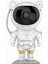 Buffer® Uzaktan Kumandalı ve Zamanlayıcılı Farklı Renk Işık Modlu Astronot Projektör Gece Lambası 6