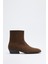 Bot 2512 - Dikiş Detaylı Acı Kahve Süet Kadın Bot 5