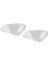 2x Clear Lens Lens Kapağı Mercedes-Benz C-Serisi W204 C180 C200 C260 2011-2013 Kafa Işık Kabuğu Sol (Yurt Dışından) 1