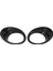 Karbon Fiber 2pcs Kaplamalı Ön Sisli Lamba Kapak Bmw X5 F15 2014-2018 (Yurt Dışından) 2