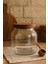 Akasya Kapaklı & Ölçek Kaşıklı Cam Saklama Kavanozu Storage / Deterjanlık (2000 Ml) 1