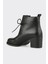 Siyah Deri Kadın Günlük Bot 3