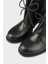 Siyah Deri Kadın Günlük Bot 4