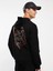 Xsıde Siyah Uzun Kollu Baskılı Erkek Hoodie 1