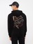 Xsıde Siyah Uzun Kollu Baskılı Erkek Hoodie 5