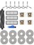 Dreame L10S Ultra, L10 Ultra Robot Süpürge Ana Yan Fırça Hepa Filtreler Toz Torbaları Paspas Pedleri Yedek Parçalar (Yurt Dışından) 1