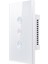 Zigbee Beyaz Akıllı Dokunmatik Anahtar 110-240V 2.5d Içbükey Stil Zigbee3.0 Sinyal Tekrarlayıcı Alexa Google Home 3 Çete ile Çalışır (Yurt Dışından) 1