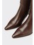 Kahve Deri Kadın Çizme 4
